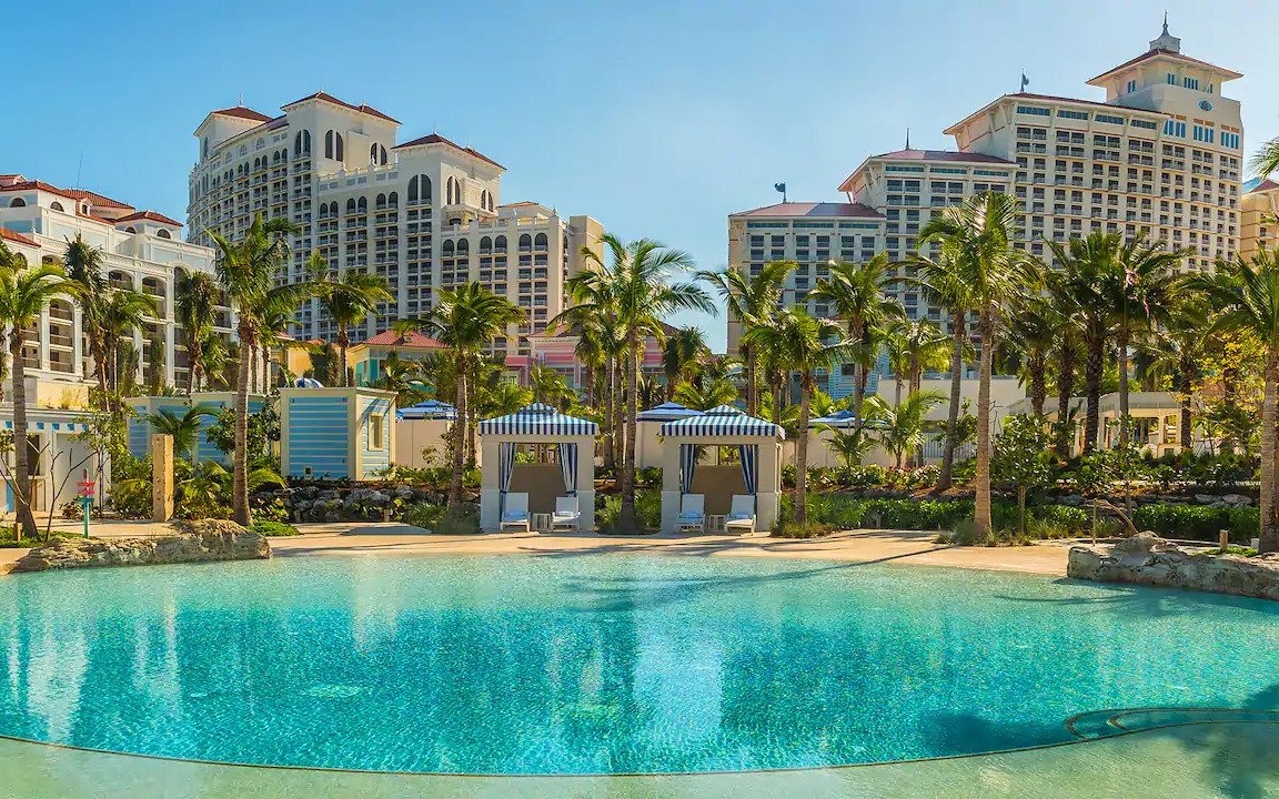 Elegant suite at the best resort in the Bahamas