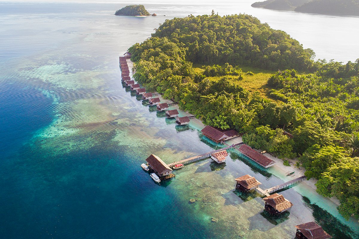 Vibrant reef at one of the best places to go scuba diving