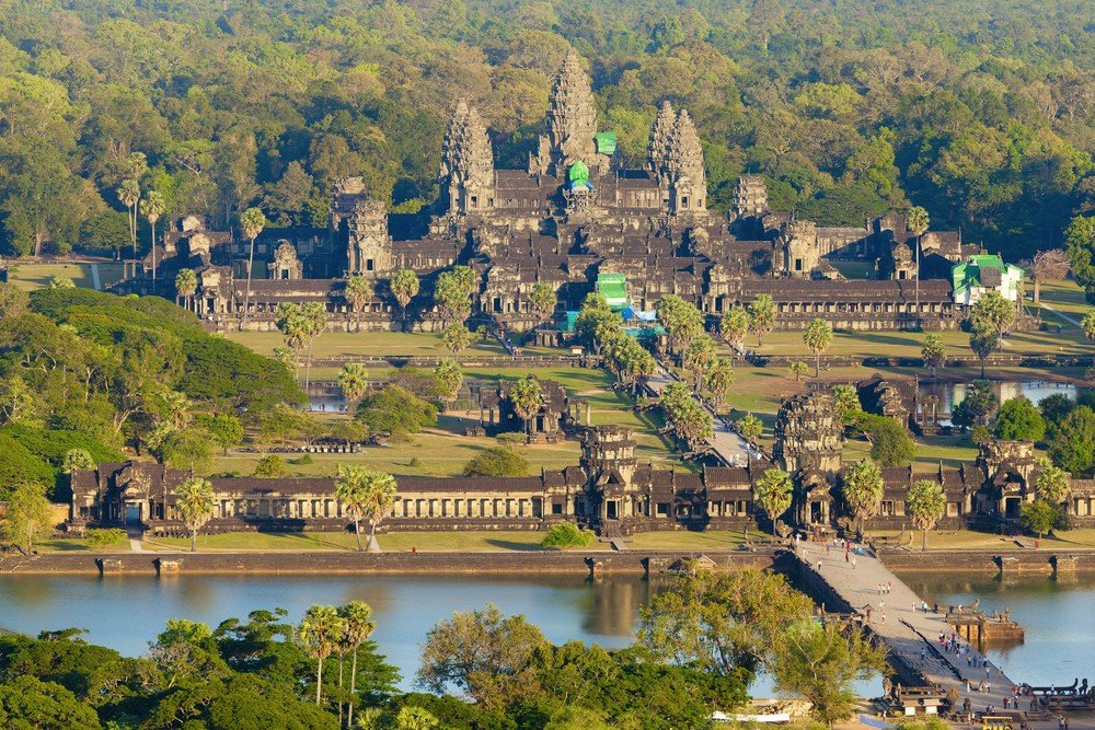 Cambodia unveiled: Sunrise over Angkor Wat's majestic temples