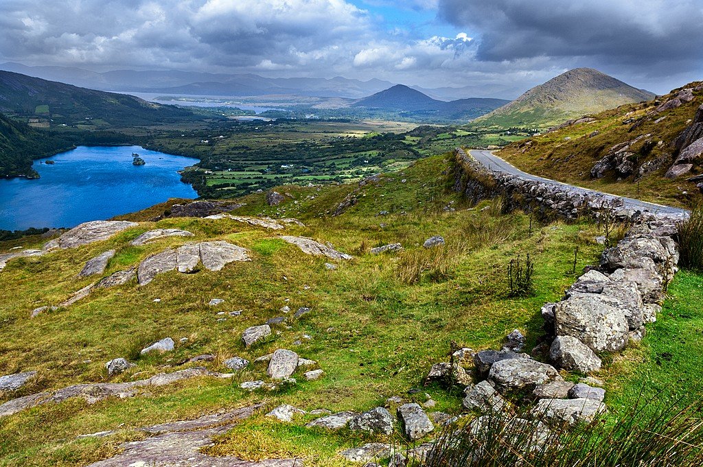 Lush landscapes and charming villages of the Emerald Isle.