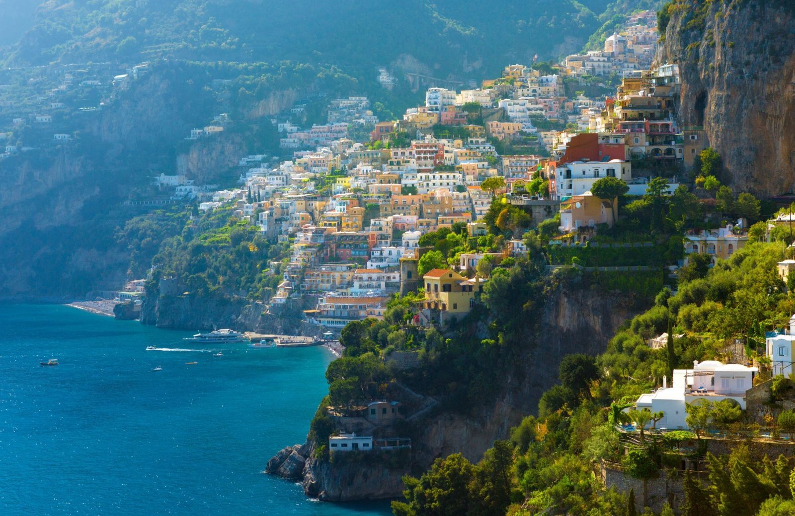Positano on Amalfi Coast included in the perfect 2-week Italy itinerary Rome Florence Amalfi Coast