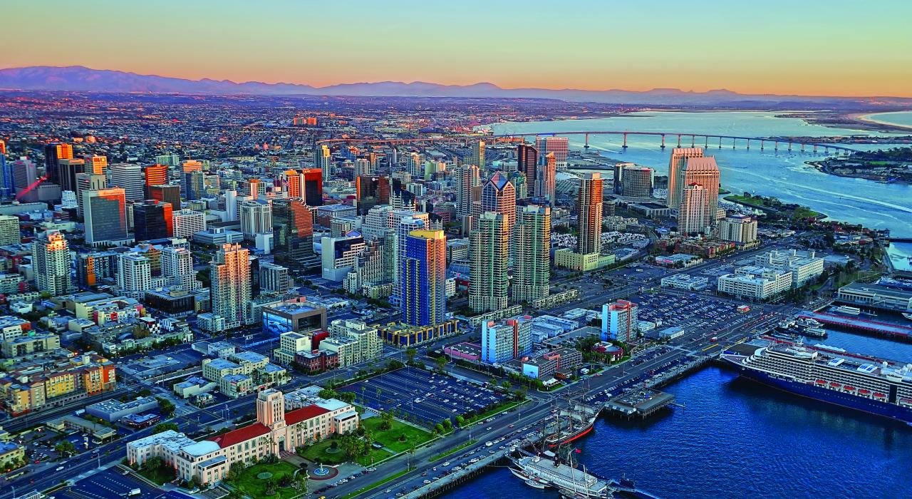 San Diego beach view, one of the top destinations in the USA for safe solo female travel