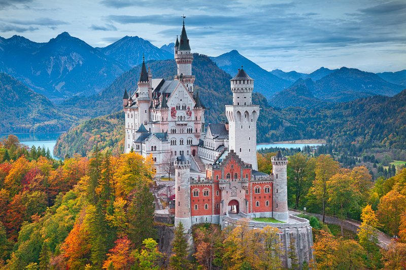 Germany itinerary featuring castles and scenic road trips