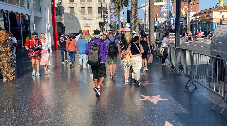 Hollywood Walk of Fame, a must-visit while traveling the United States
