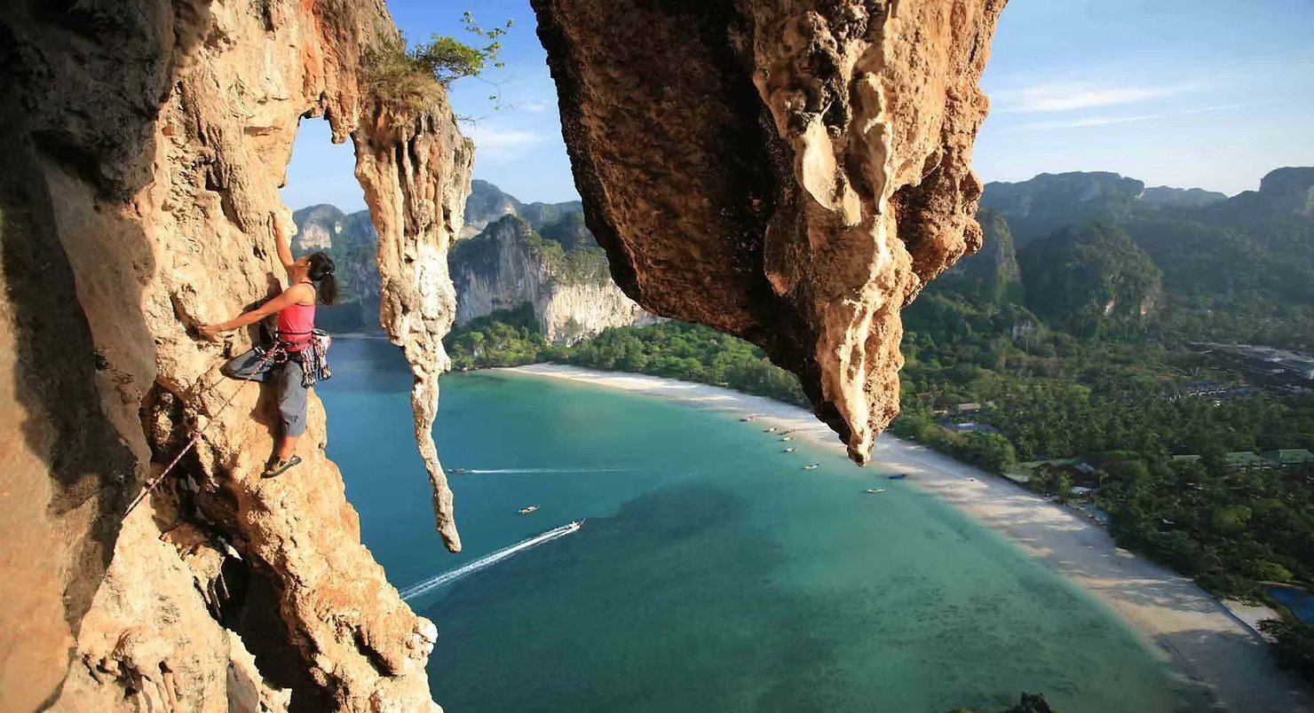 Rock climbing routes for first-timers at the best places to start