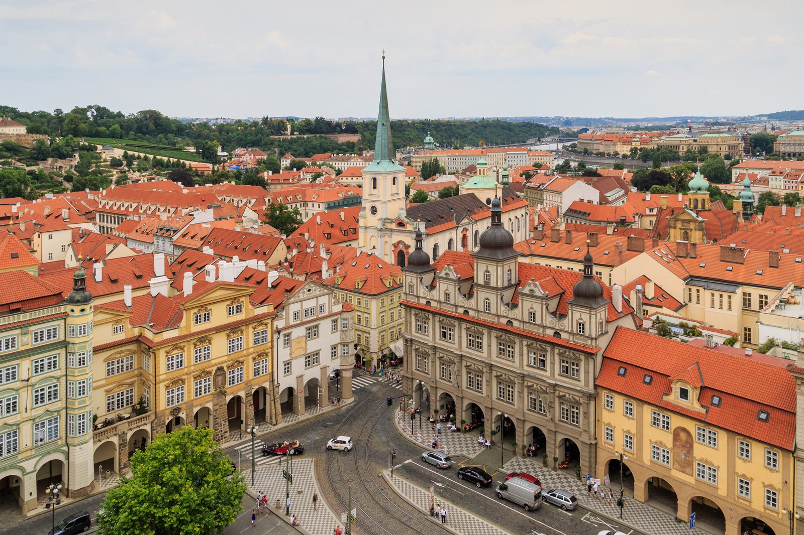 Romantic places to stay in Prague near Prague Castle and Mala Strana.