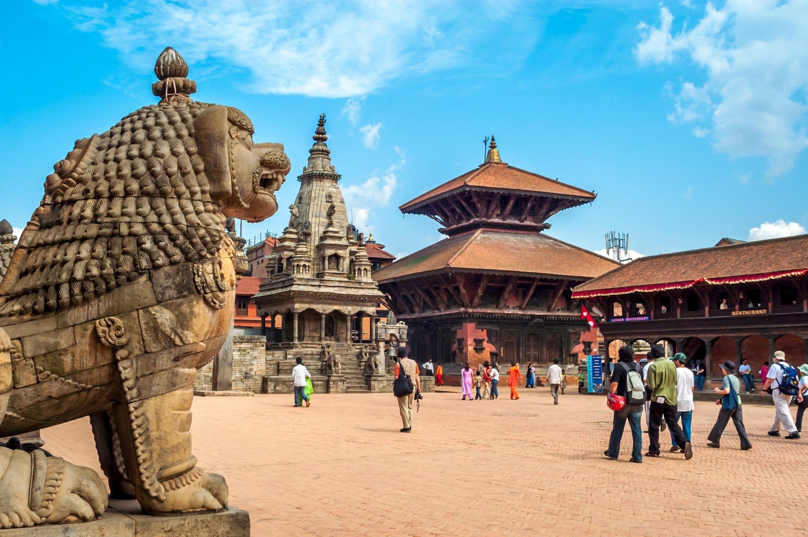 Travel guide to UNESCO Sites in Nepal with historic palaces