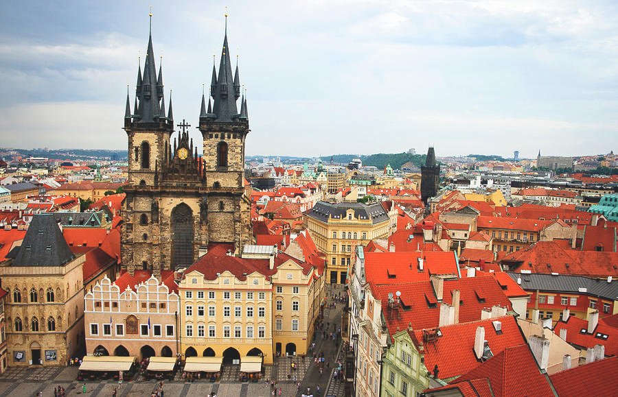 Prague accommodation in Old Town near the Astronomical Clock.