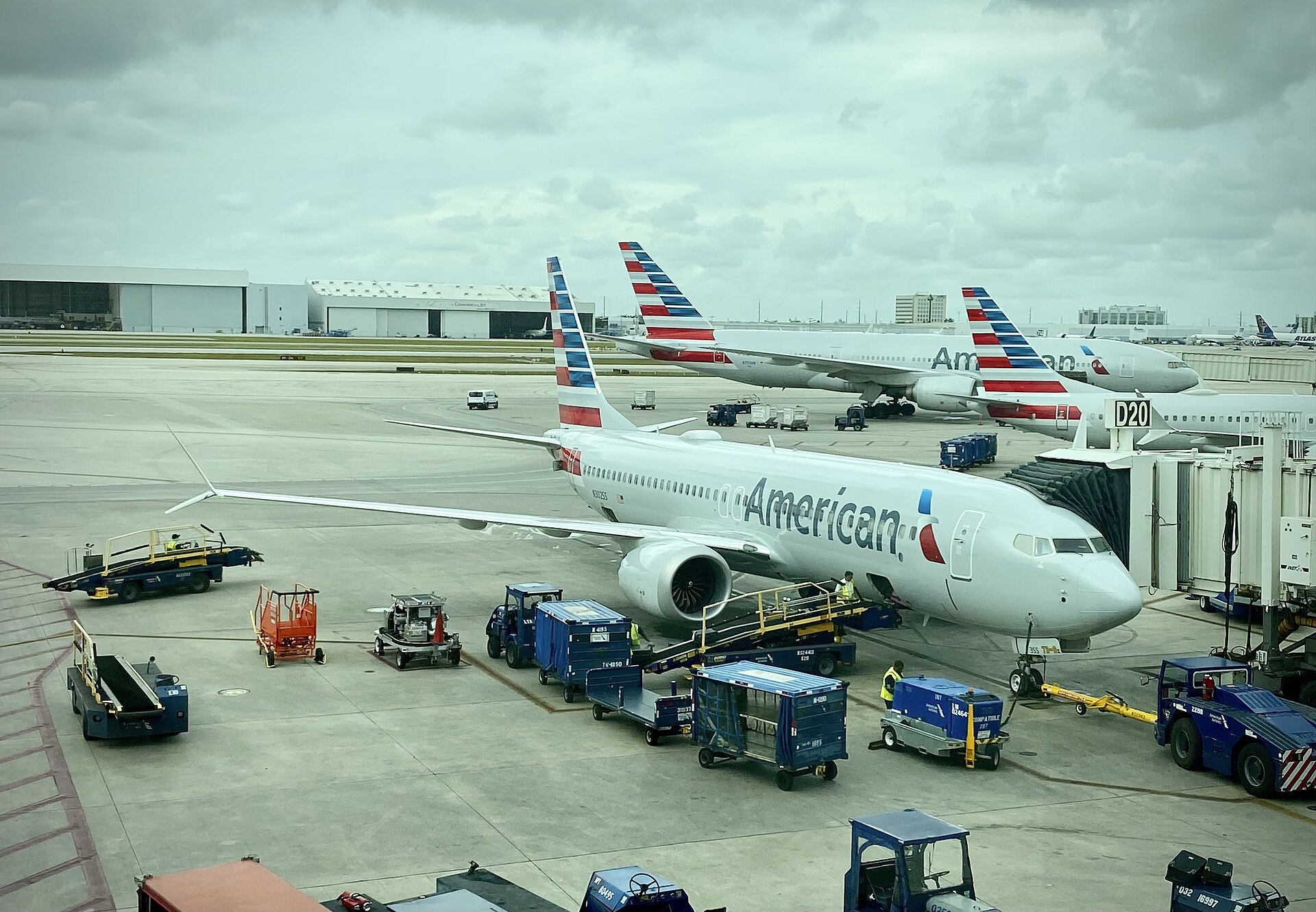 Miami International Airport for England vs Norway World Cup fans traveling to Miami